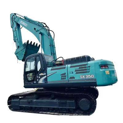 2016 Used Kobelco SK350 Excavator Digger With Original Hydraulic Pump In Good Condition
