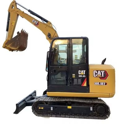 Used CAT305.5 Digger 5.5ton Operating Weight Low Hours Perfect for Construction Work