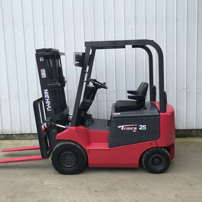 Used Nichiyu Electric Counterbalance Forklift with and Min. Lifting Height of 2.5m
