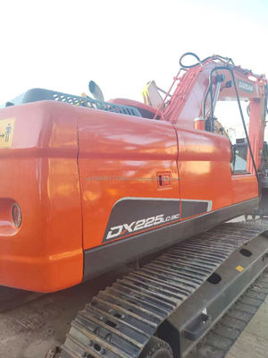 22.5ton Authorized Doosan DX225 Hydraulic Crawler Excavator with Original Engine