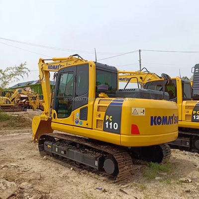 Komatsu PC110-8 Excavator Used Hydraulic Crawler Excavator with 0.48M³ Bucket Capacity