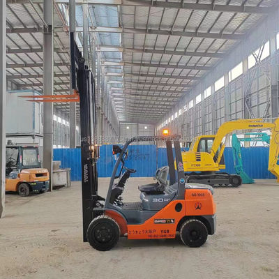 2012 Year TOYOTA Used Diesel Forklift with Great Efficiency and Fork Length 1000MM