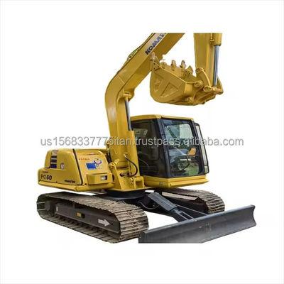 2016 Komatsu PC60 Used Excavator Hydraulic Excavator Crawler original Hydraulic Valve