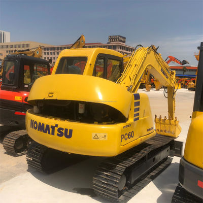 Mini Komatsu PC60 Hydraulic Excavator with Original Hydraulic Pump and Low Working Hours
