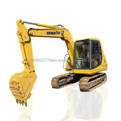 6 Ton Komatsu PC60 Used Excavator with Original Hydraulic Valve and Low Working Hours