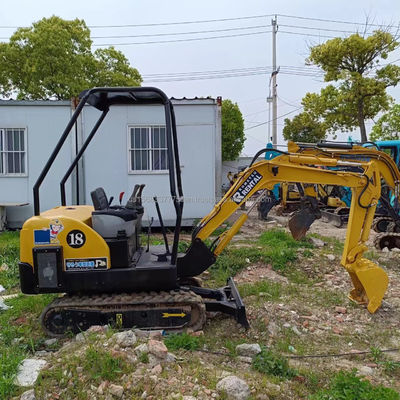 11.2kw Mini Crawler Excavator Komatsu PC18 Used Excavator with Original Hydraulic Valve