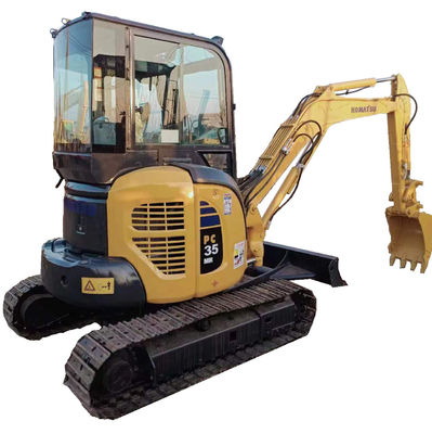 Mini Excavator Komatsu PC35 Second Hand with 11.2kw Power and 0.2M³ Bucket Capacity