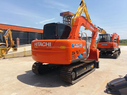 Building Machinery Used Hitachi ZX70 Excavator with 98kw Power and Low Working Hours