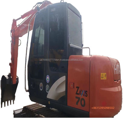 Hitachi ZX70 Excavators Used 99% Original Made in Japan with Operating Weight of 10ton
