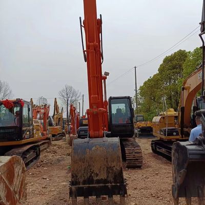 20Ton Mini Bagger Used Farm Excavator Hitachi Engine Free Shipping 0-2000 Working Hours