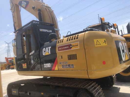 Used CAT320 320D2 Excavator with 1 M³ Bucket Capacity and 0-2000 Working Hours