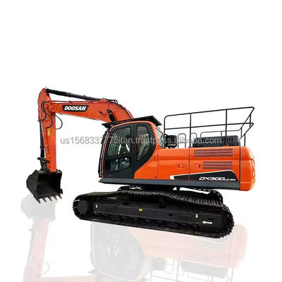 115kw Caterpillar DX300 Excavators Large Hitachi and Doosan Machines 0-2000 Working Hours