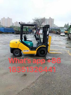 Good Condition 3000 kg Weight Electric Forklift Komatsu 3 Ton from AC Motor Powered